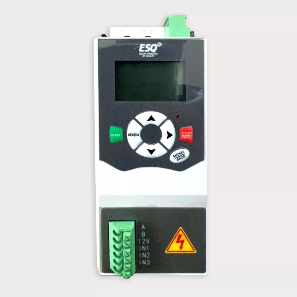 ESQ-GS9mini-2d2 (5А, 380В, 2.2кВт, встр.шун.контактор)