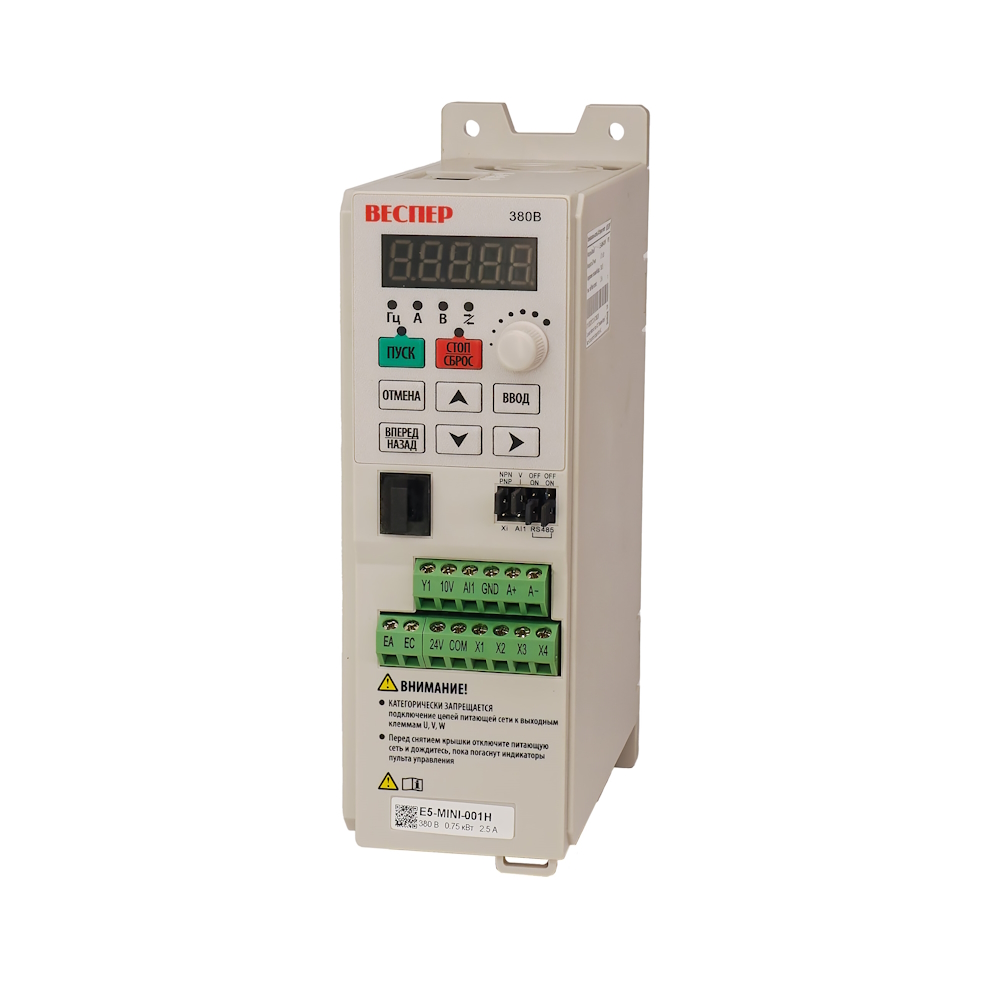 E5-MINI-001Н 0,75кВт 380В