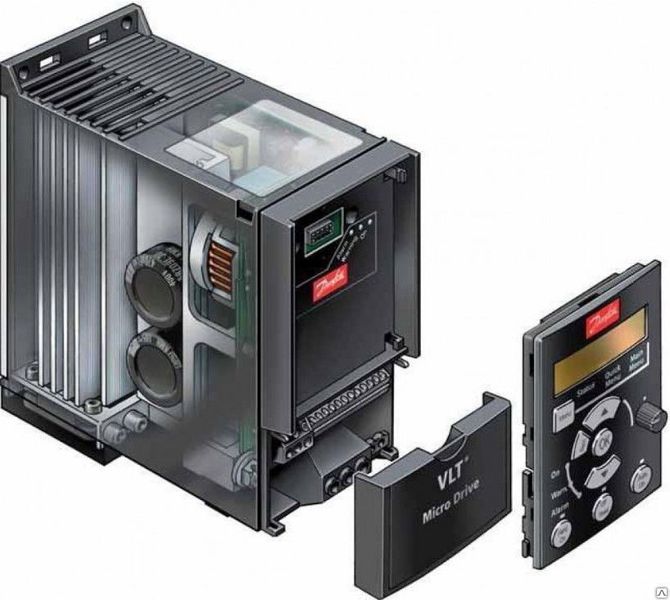  Частотный преобразователь Danfoss VLT Micro Drive FC-051PK18 0,18 кВт (200-240, 1 фаза) 132F0001
