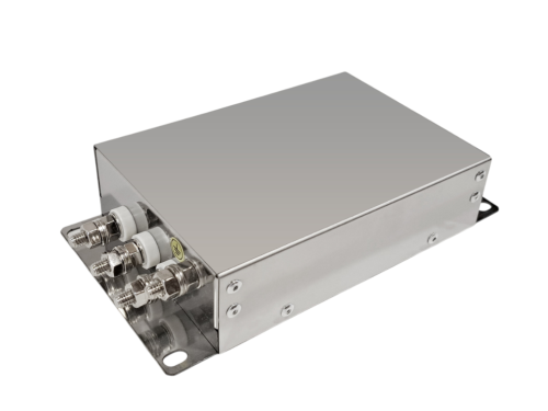 Сетевой ЭМС фильтр IEF-15/35-4 315х85х50