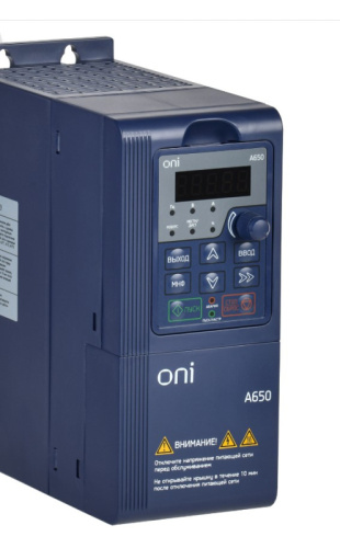 ONI A650 A650-33E022TM 3Ф 2,2кВт 380В 5,5А M